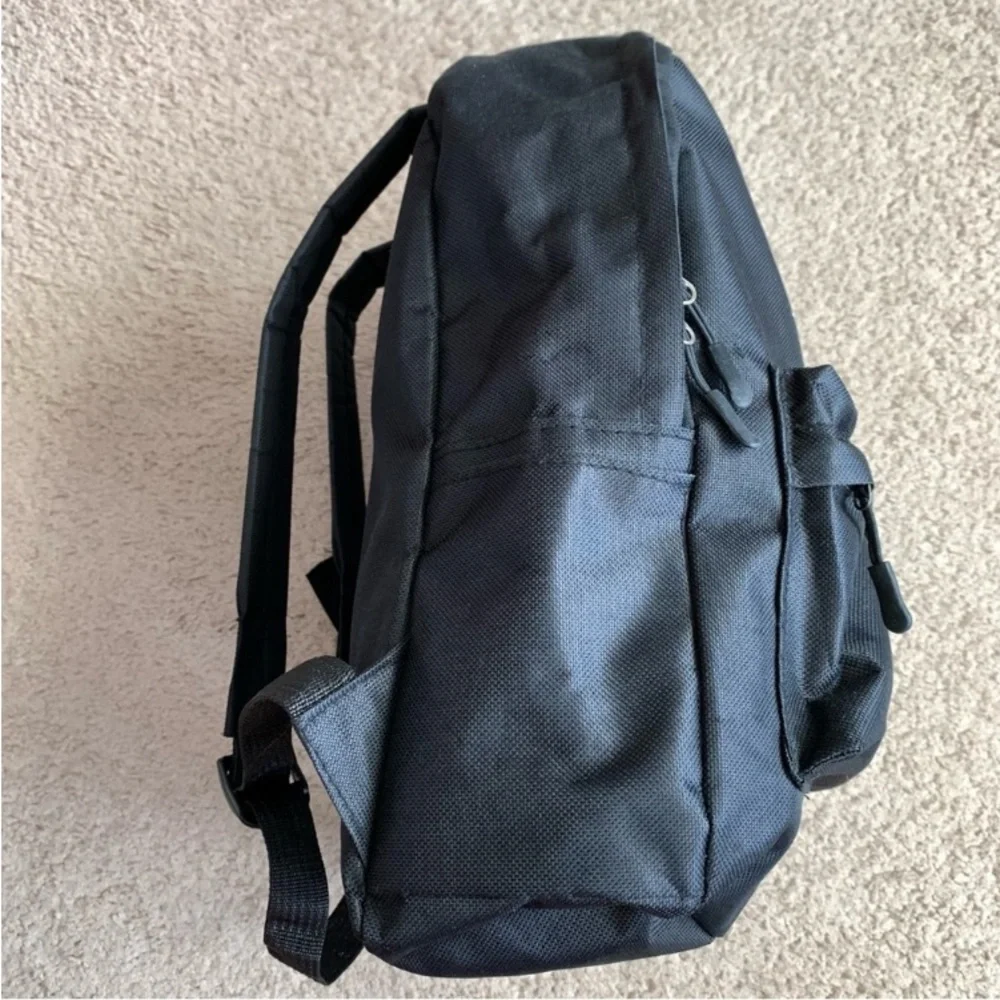 Daisy Black Midi Backpack